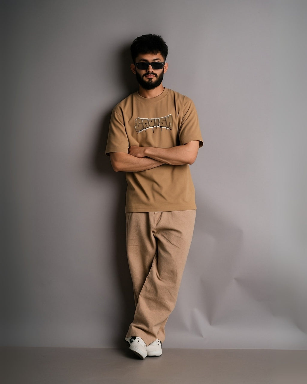 Vizaryx Men’s Oversized Graphic – SQUISH  Tee