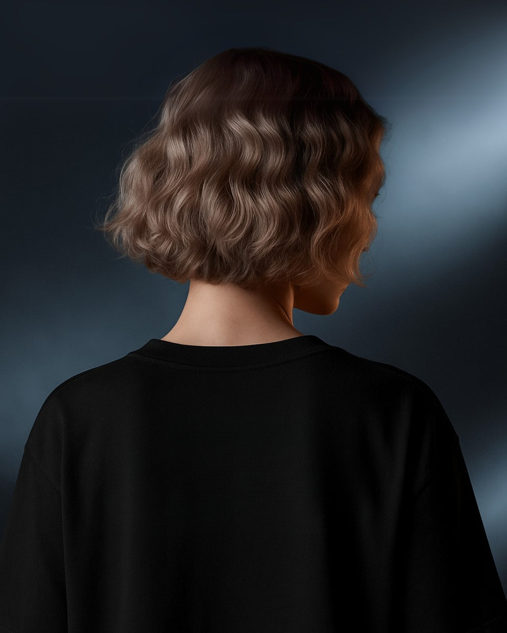 Vizaryx Perfect Oversized Tee – Jet Black