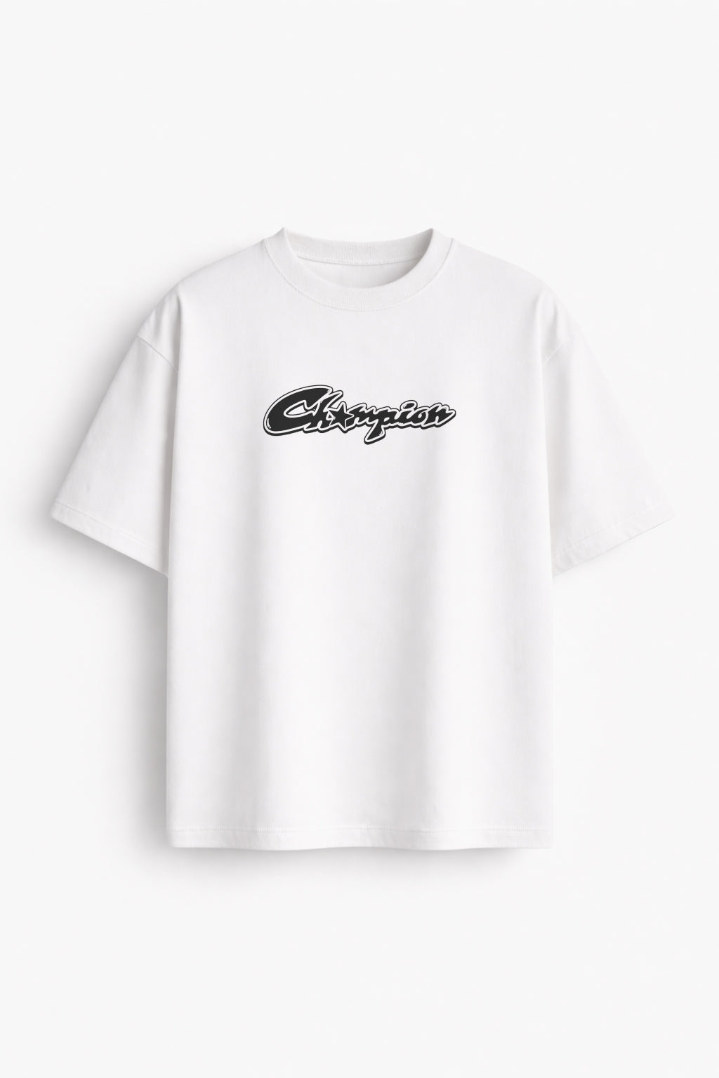 Vizaryx Man's Oversized Graphic Champion Tee