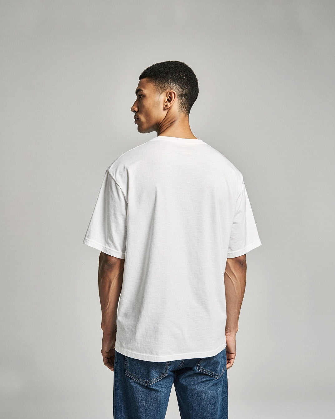 Vizaryx Minimal Oversized Tee – White